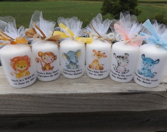 jungle baby shower favors