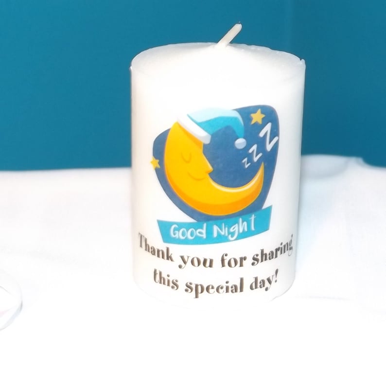 Goodnight Moon Storybook Candle Favors Birthday Baby Etsy