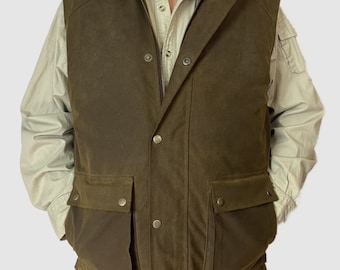 men's oilskin vest, men's waterproof vest, men's vest, men's vest fashion, men's fleece vest