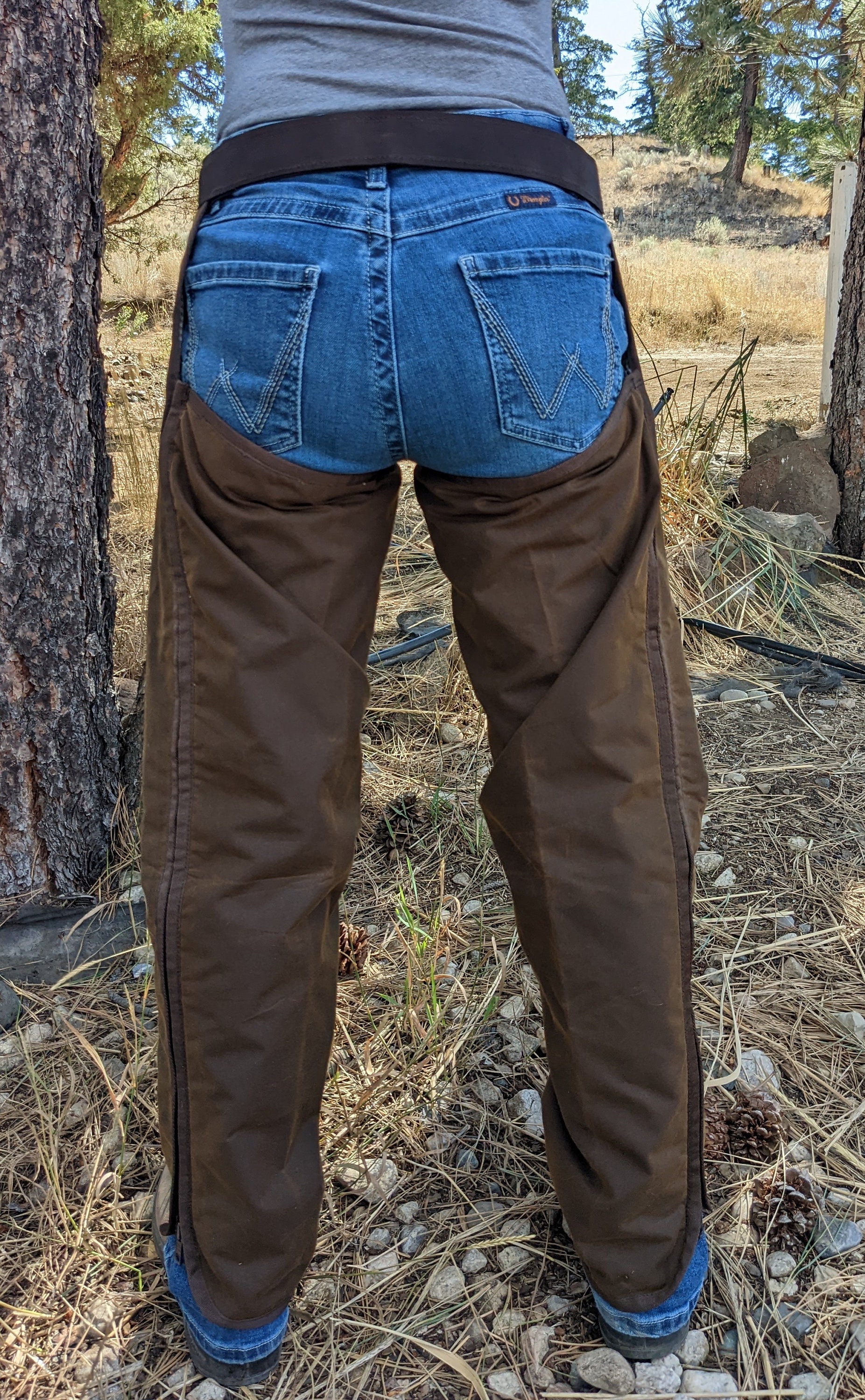 outback oilskin chaps