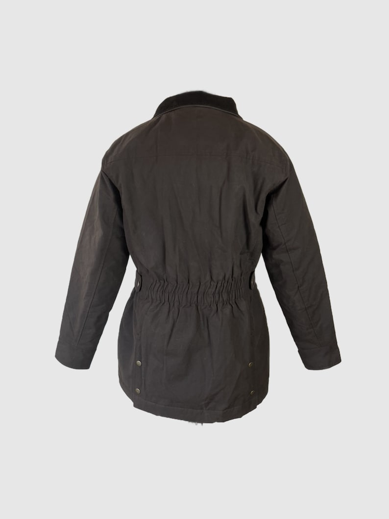 Women's oilskin jacket, women's rainproof jacket, women's windproof jacket, Women's riding jacket, image 2