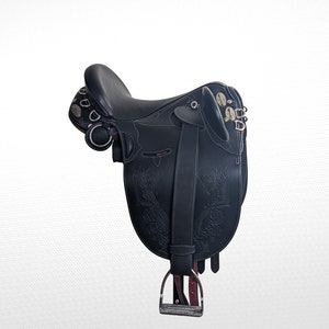 Outback Poley Australian Saddle, Australian Saddle, pleasure saddle, trail saddle, Australian stock saddle