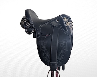 Outback Poley Australian Saddle, Australian Saddle, pleasure saddle, trail saddle, Australian stock saddle