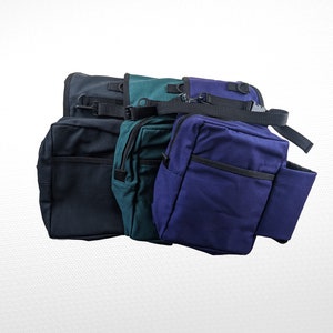 Cotton Canvas Cantle Saddle Bag, Trail Riding Bag