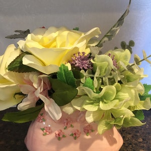Handbag Planter Floral Arrangement