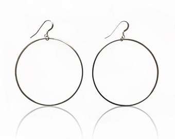 Sterling Hoops