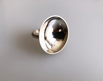 Sterling Bowl Ring