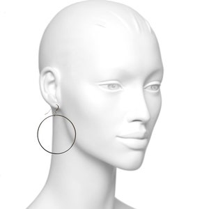 Sterling Hoops image 2