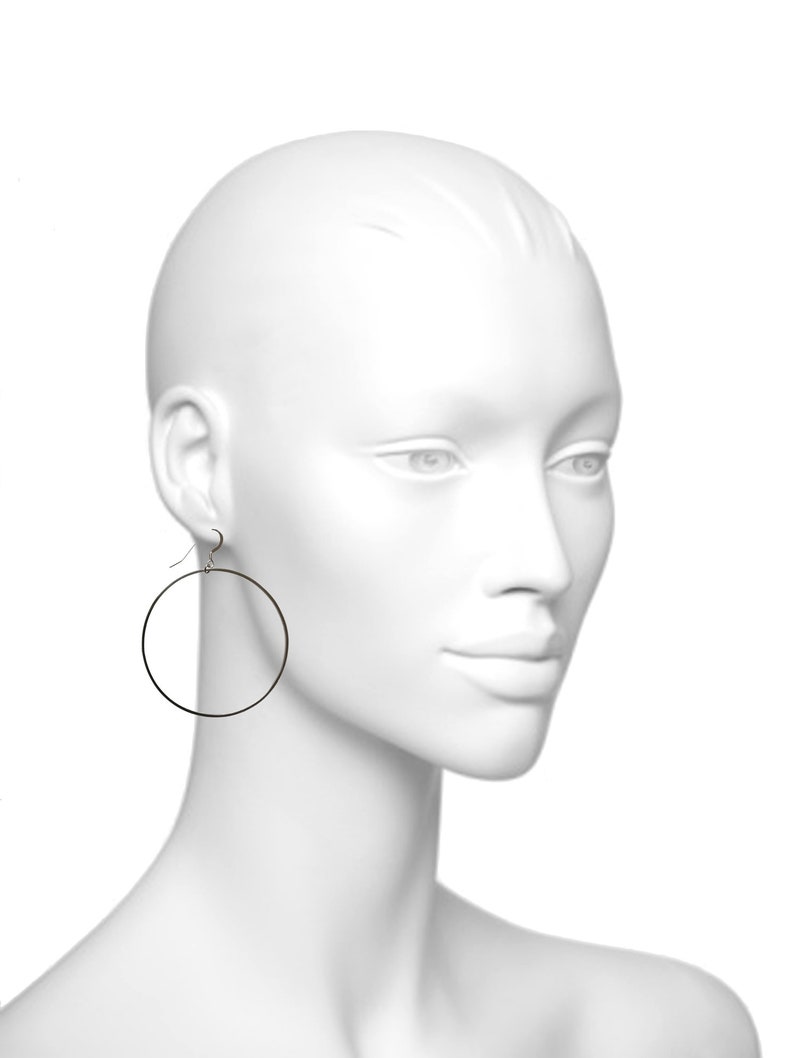 Sterling Hoops image 2