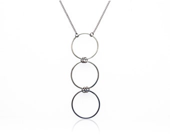 Sterling Trinity Necklace