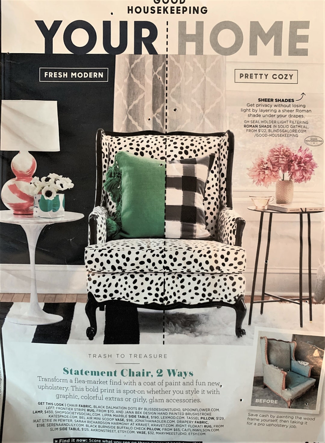Dalmatian on sale occasional chair
