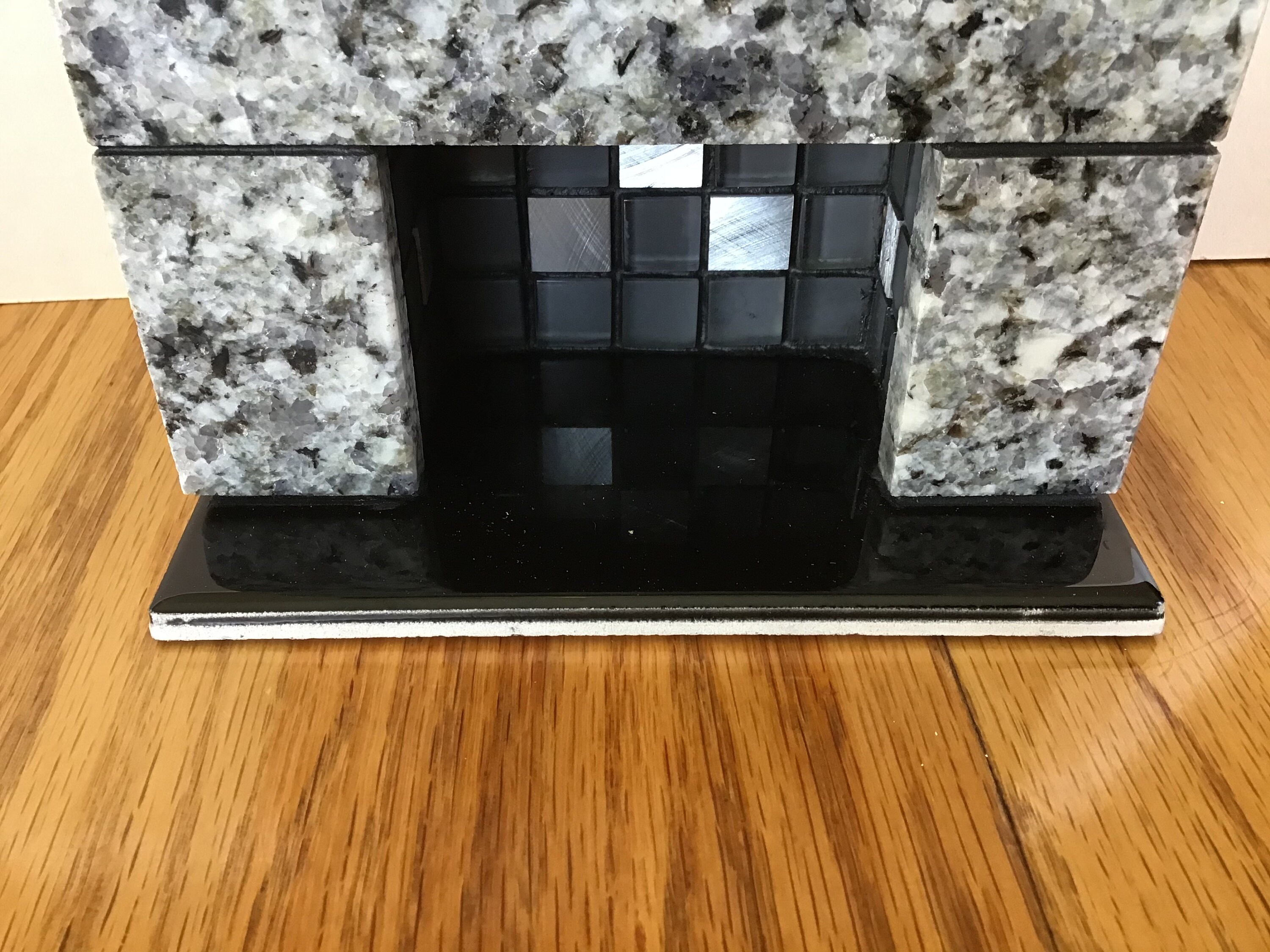 AlbañileríaMiniaturas 96 Chimenea de granito y azulejo en | Etsy