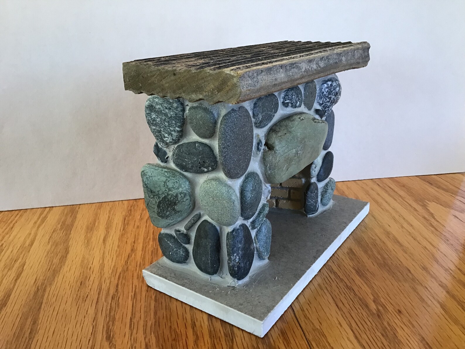 Miniaturas de albañilería 112 Chimenea de piedra en | Etsy