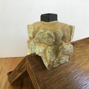 MasonryMiniatures- #63- Stone chimney made from granite