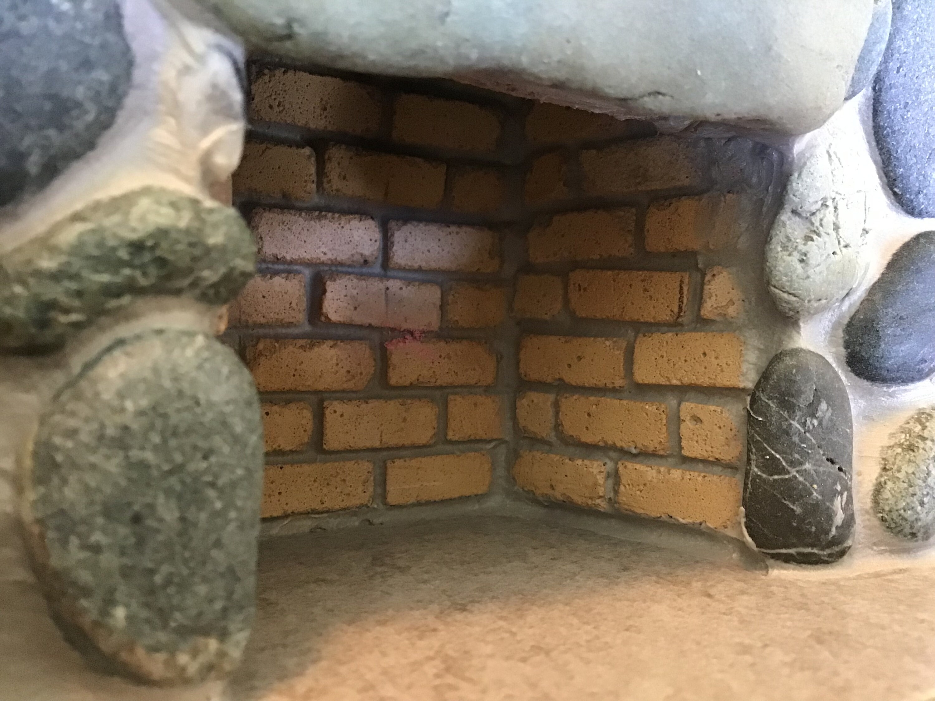 Miniaturas de albañilería 112 Chimenea de piedra en | Etsy