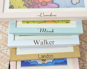 Kid’s Artwork Frame,Display, Store, Archive,Front Opening,Children’s Artwork Storage,Artwork Archive,Wall Art Gallery