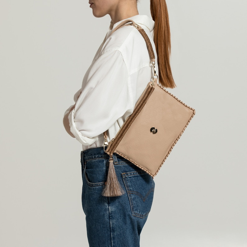 Leather Cross Body Bag Black Leather Cross Body Bag With Etsy