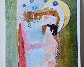 Kunstkaart 'Klimt'