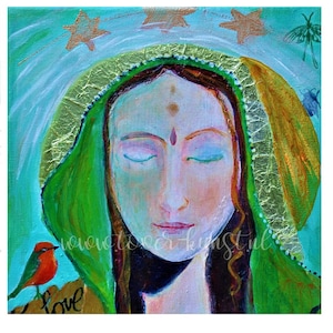 Artcard 'Little bird' afbeelding 1