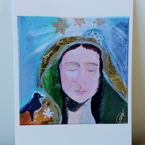 Carte d'art Madonna 2