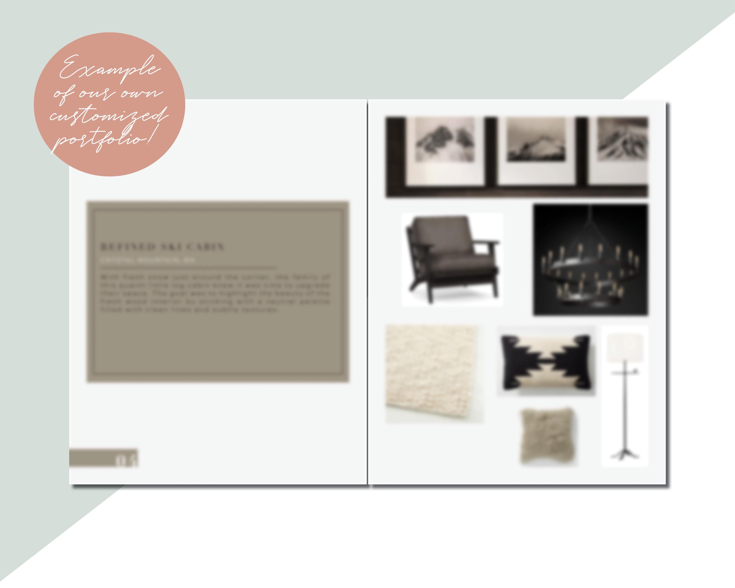 Interior Design Portfolio Template | Adobe Indesign - Etsy