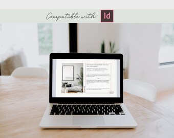 Interior Design Client Welcome Package Template | Adobe InDesign