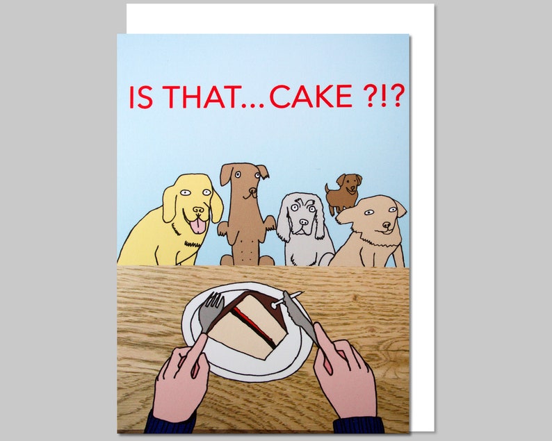 Funny Dog Birthday Card Funny Dog Card Dog Lover Funny Etsy