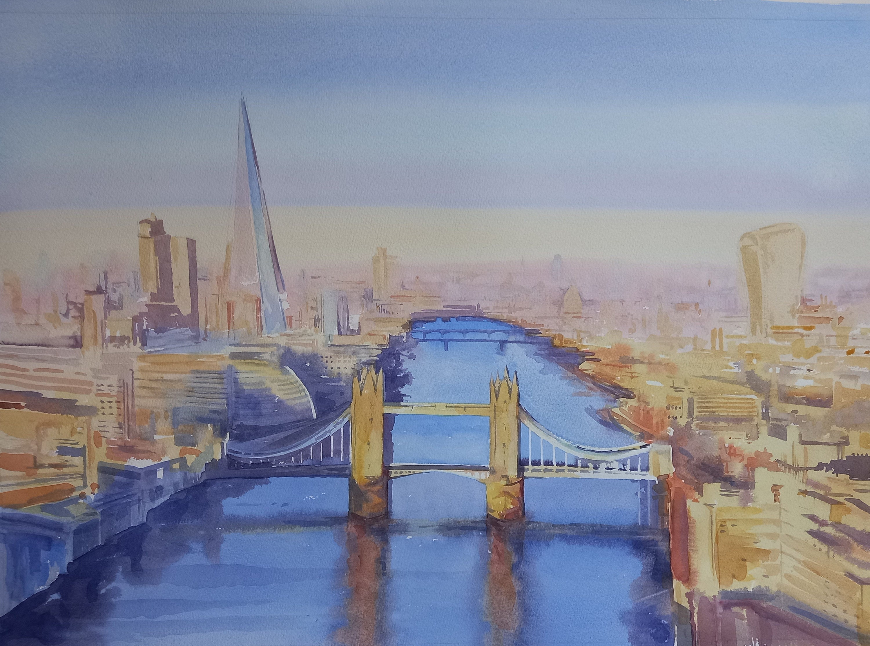 油彩画 橋と川の風景　F60 楽天市場】小林幸三 「 上高地河童橋 」 油絵 油彩画 F6 ( 6号