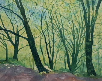 上野の森（水彩画） 上野の森（水彩画）