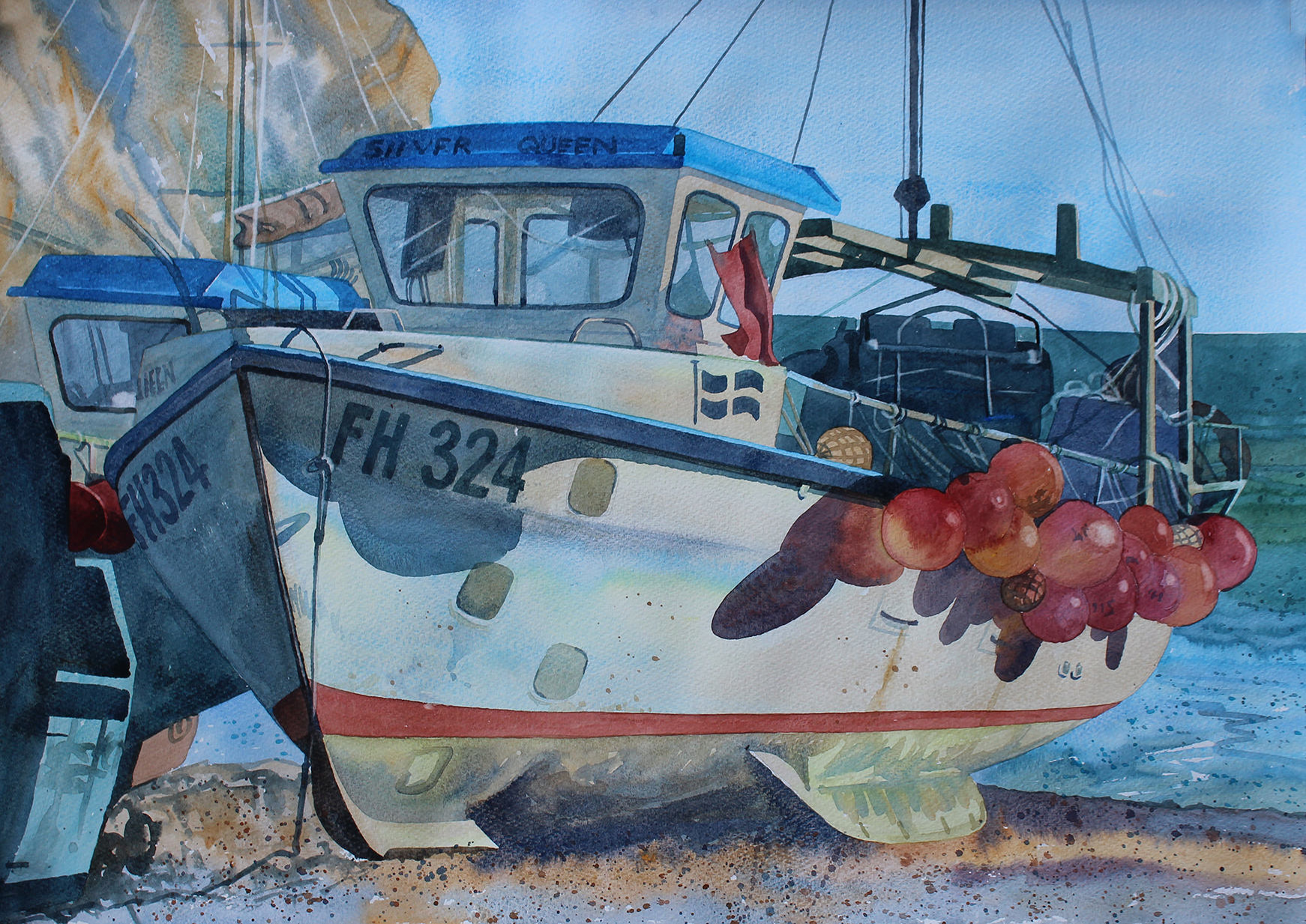 Watercolor by Shibasaki🎨柴崎春通 on X: 