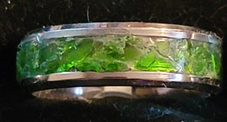 Custom memorial rings with gemstones image 4