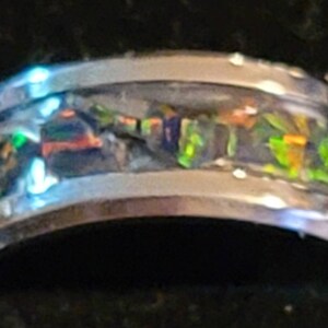 Custom memorial rings with gemstones image 8