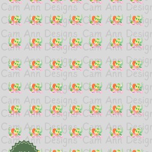 May include: A seamless pattern featuring a repeating design of pastel pink, green, and orange Easter eggs with a yellow and green floral design. The eggs are surrounded by green leaves and pink flowers. The text "Happy Easter" is written on a pink banner.