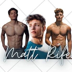 Matt Rife PNG, Shirtless, Comedy,  PNG, Digital Download