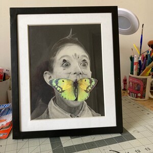 Silence art print