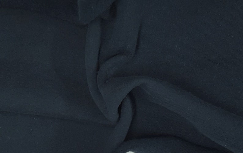 Navy Novelty Cotton Fleece Fabric by the Yard 28OZ 550GSM Etsy