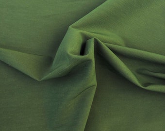 Green Dupioni Silk Like Woven Poly Spandex Fabric by the Yard (Wholesale)