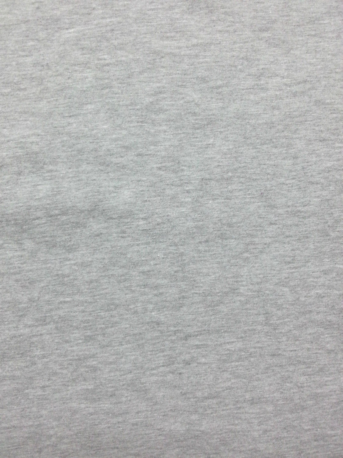 Heather Grey Cotton Jersey Knit Eco-friendly Fabric by the Yard 10