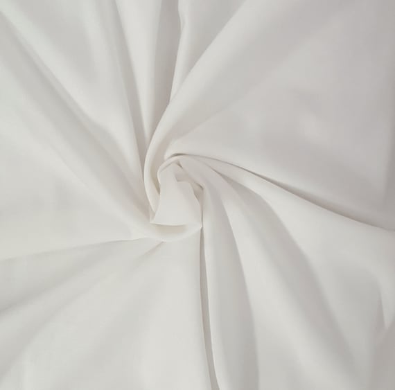 100 Lyocell Tencel Twill Woven Fabric by the Yard off White Etsy