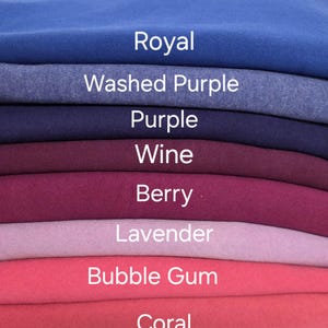 Cotton Blend Sweatshirt Fleece Knit Fabric by the Yard 300GSM 75&quot;Wide [Zip Up, Hoodie, Joggers]