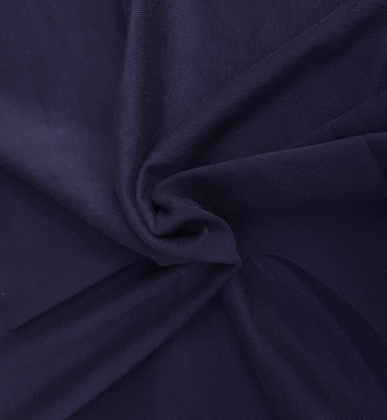 Navy Cotton Rib 1x1 Knit Fabric by Yard 11OZ. 12/13/17 | Etsy