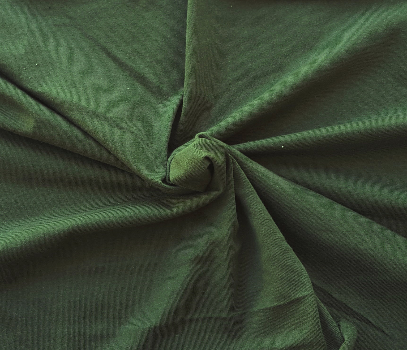 Hunter 100 Combed Ring Spun Cotton Jersey Knit Fabric by the Etsy UK