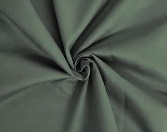 Brushed 100% Cotton  Twill Fabric  by the Yard Phthalo
