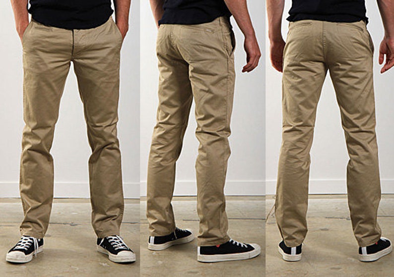 Red Cotton Twill Fabric 4 Way Stretch by the Yard chino Etsy