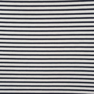 1/4 Stripe Black off White Tencel Spandex Fabric Jersey - Etsy