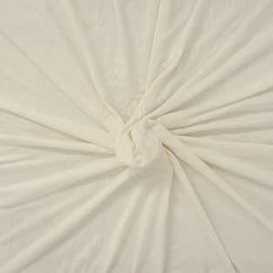 Micro Modal Spandex Fabric Jersey Knit by Yard 4 Way Stretch Non Optic 160GSM