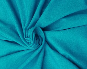 3/4 YD Heather Jade Performance Knit Activewear 4 Way Stretch Fabric Poly Nylon Spandex