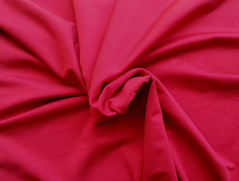 Red Dri Fit Fabric Jersey Knit by the Yard Activewear Etsy