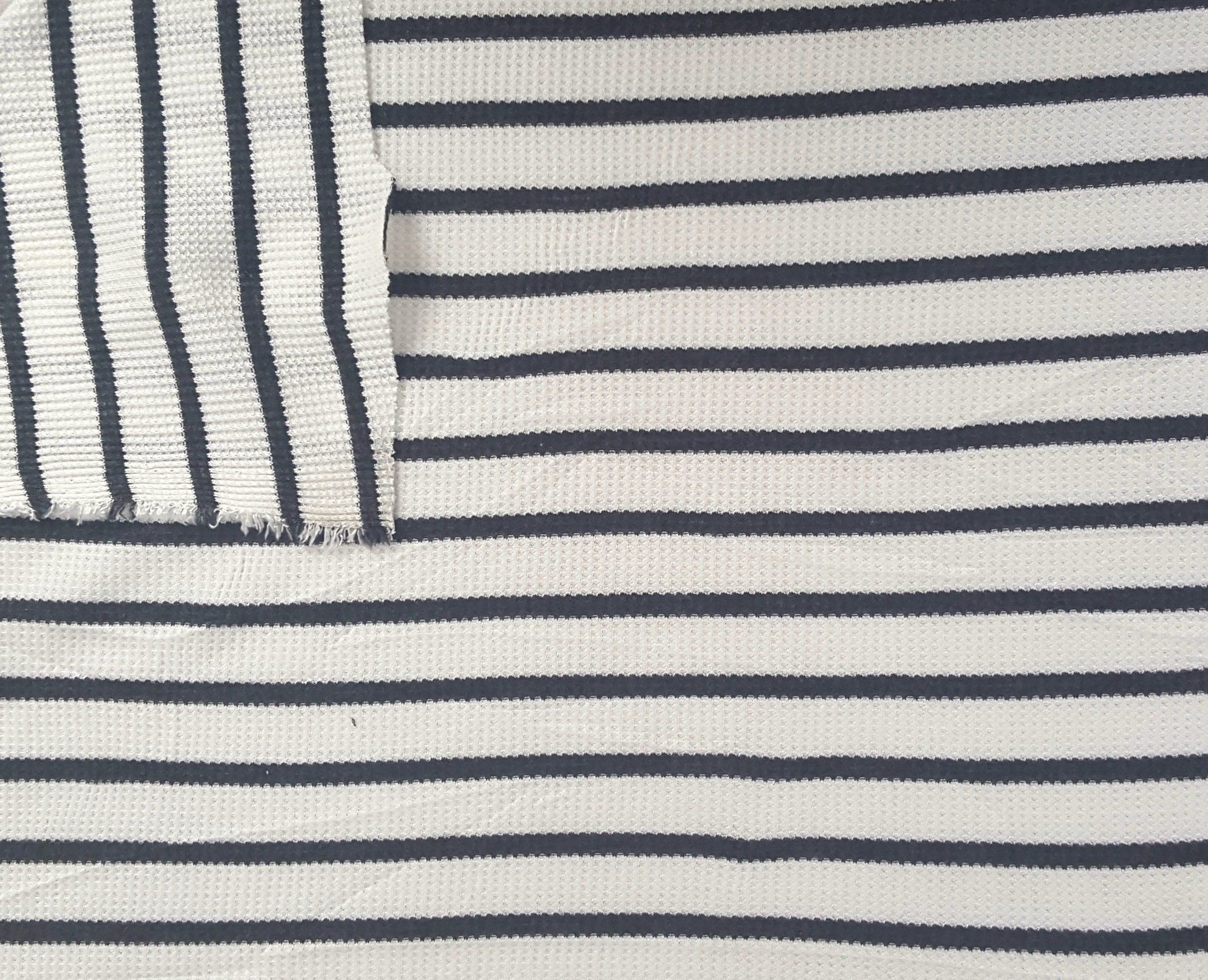 Micro Modal Spandex 3/4 Stripe Thermal Knit Fabric by - Etsy