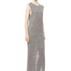 linen jersey dress
